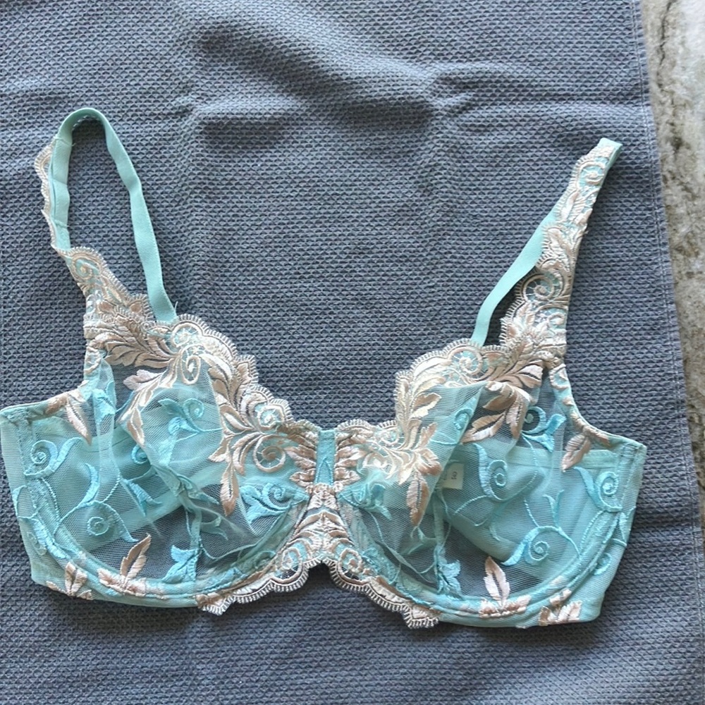 NEW Soma Sensuous Lace Unlined Underwire Bra- 34D